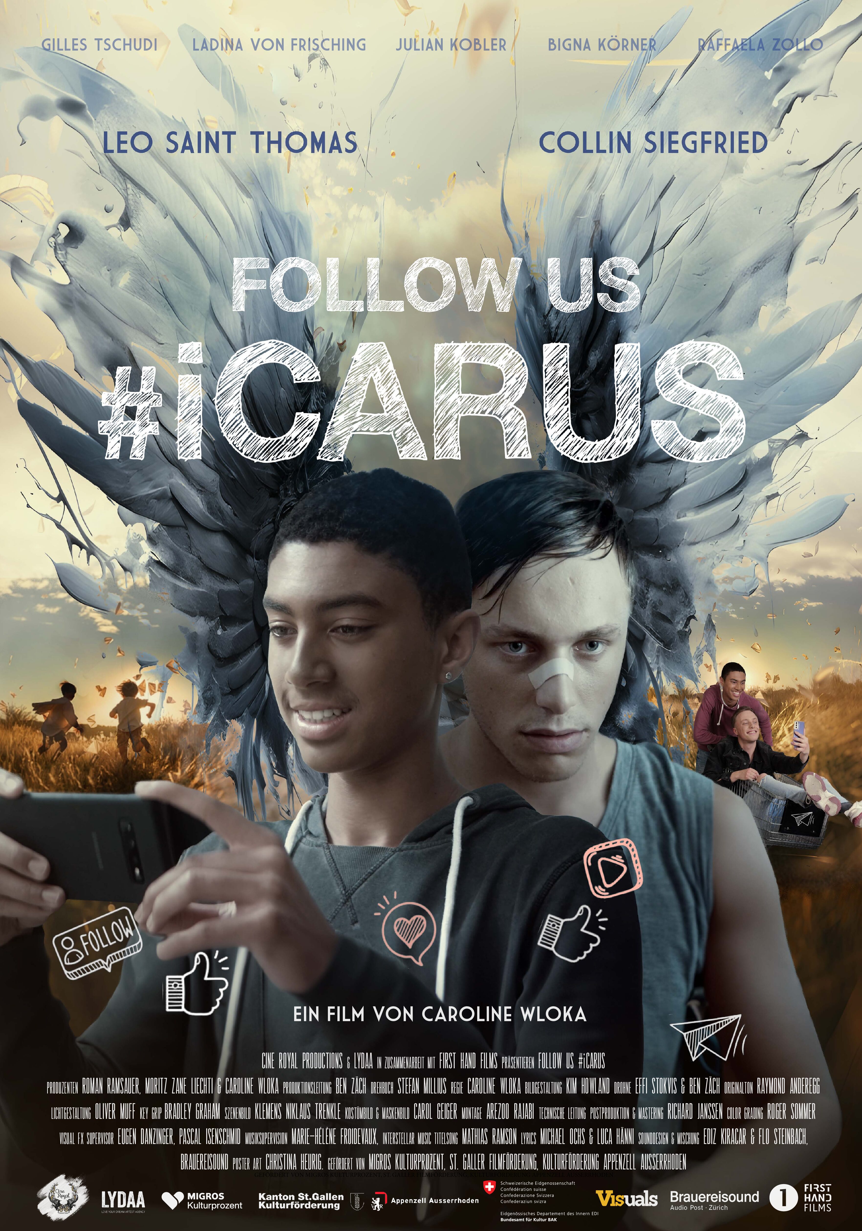 Follow us #ICarus